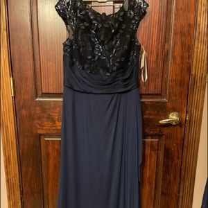 Mother of the bride dress…has some DAMAGE in the waist area that is repairable.